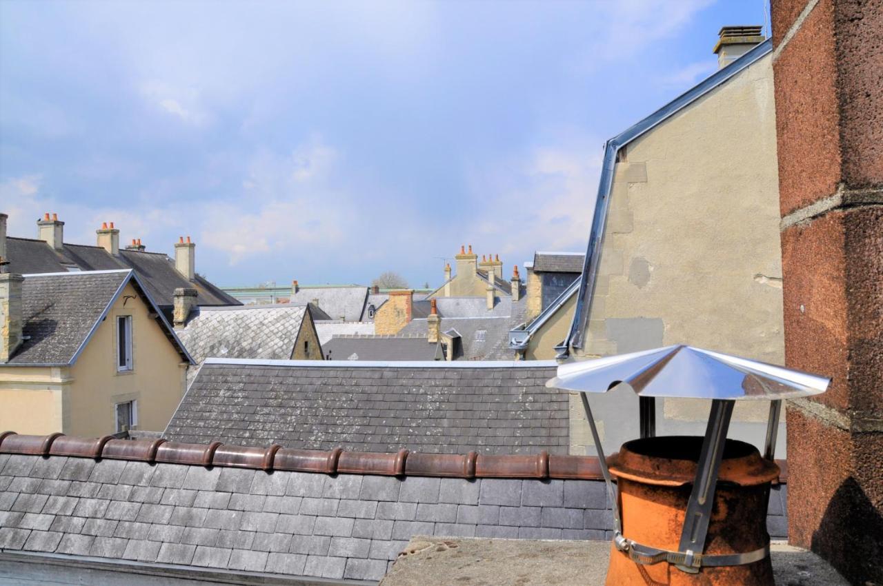 Bajocasse Apt Duplex Spacieux 3 Ch 2 Sdb Cosy Plein Centre Bayeux Decoration Elegante Proche Plages Du Debarquement Экстерьер фото